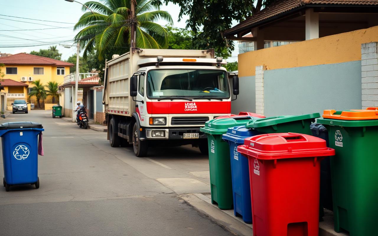 Coleta de lixo reciclável passa a ter novos horários na região